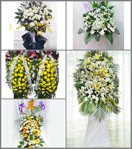 福建福州闽侯县大湖乡东墘村白事花篮预定